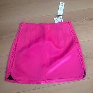 Zara Hot Pink Mini Skirt (S)